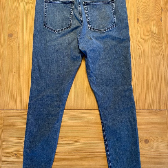 Loft high waist skinny with ankle slit and cropped Size 12 - Picture 2 of 7